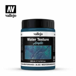 Vallejo Water Effects (200ml) – Mediterranean Blue – 26.202