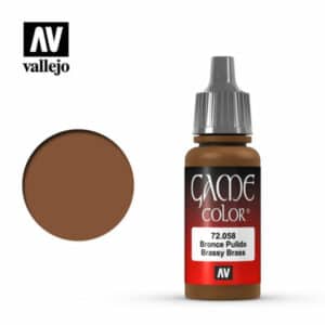 Vallejo Game Colour (17ml) – Brassy Brass – 72.058