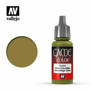 Vallejo Game Colour (17ml) – Camouflage Green – 72.031