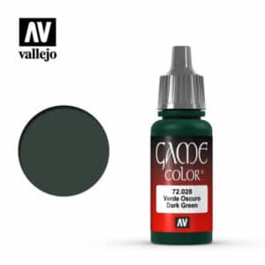 Vallejo Game Colour (17ml) – Dark Green – 72.028