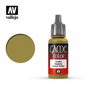 Vallejo Game Colour (17ml) – Desert Yellow – 72.063