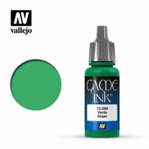 Vallejo Game Ink (17ml) – Green Ink – 72.089