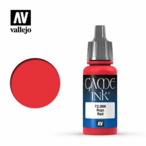 Vallejo Game Ink (17ml) – Red Ink – 72.086