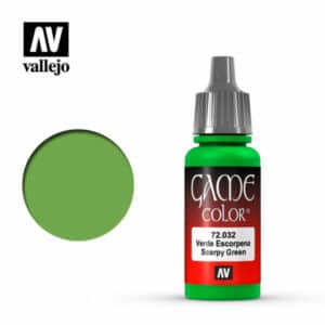 Vallejo Game Colour (17ml) – Scorpy Green – 72.032