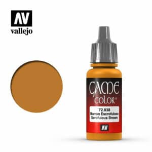 Vallejo Game Colour (17ml) – Scrofulous Brown – 72.038