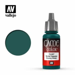 Vallejo Game Colour (17ml) – Scurvy Green – 72.027