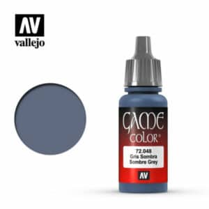 Vallejo Game Colour (17ml) – Sombre Grey – 72.048