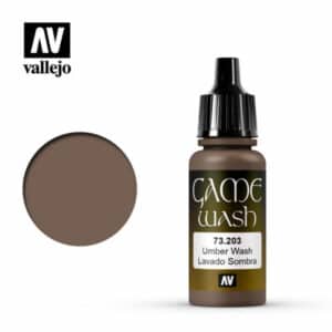 Vallejo Washes (17ml) – Umber – 73.203