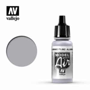 Vallejo Model Air (17ml) – Aluminium (Metallic) – 71.062