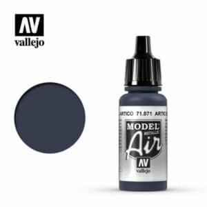 Vallejo Model Air (17ml) – Arctic Blue (Metallic) – 71.071