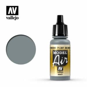 Vallejo Model Air (17ml) – BS Medium Sea Grey – 71.307