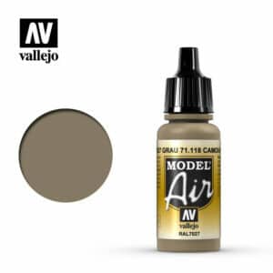 Vallejo Model Air (17ml) – Camouflage Grey – 71.118