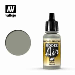 Vallejo Model Air (17ml) – Cement Grey – 71.045