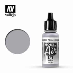 Vallejo Model Air (17ml) – Chrome (Metallic) – 71.064