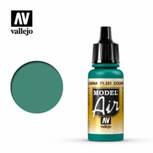 Vallejo Model Air (17ml) – Cockpit Emerald Green Faded – 71.331