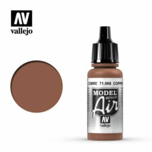 Vallejo Model Air (17ml) – Copper (Metallic) – 71.068