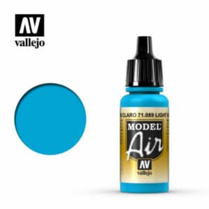 Vallejo Model Air (17ml) – Light Sea Blue – 71.089