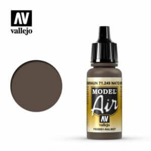 Vallejo Model Air (17ml) – NATO Brown – 71.249