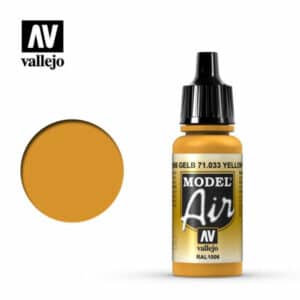 Vallejo Model Air (17ml) – Yellow Ochre – 71.033