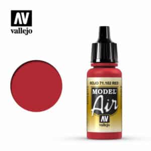 Vallejo Model Air (17ml) – Red – 71.102