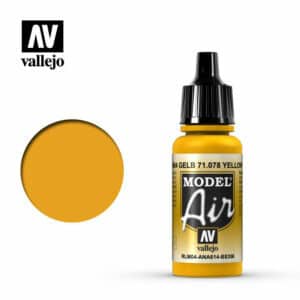 Vallejo Model Air (17ml) – Yellow RLM04 – 71.078