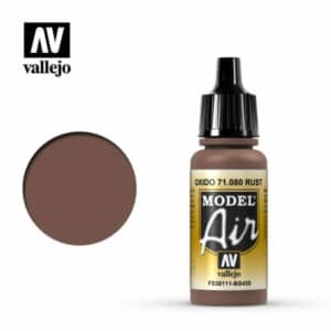 Vallejo Model Air (17ml) – Rust – 71.080