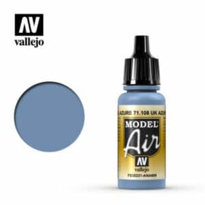 Vallejo Model Air (17ml) – UK Azure Blue – 71.108