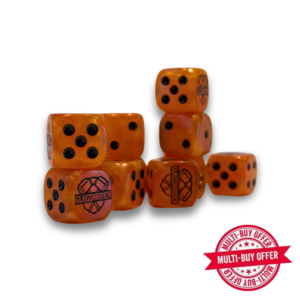 Glasshammer Dice – Copper (Marble)