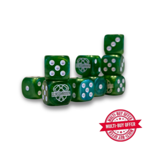 Glasshammer Dice – Green (Marble)