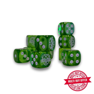 Glasshammer Dice – Green (Translucent)