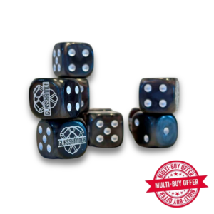 Glasshammer Dice – Grey (Marble)