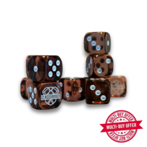 Glasshammer Dice – Grey (Translucent)