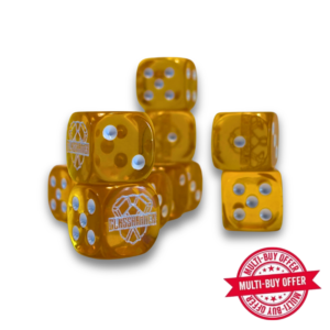 Glasshammer Dice – Yellow (Translucent)